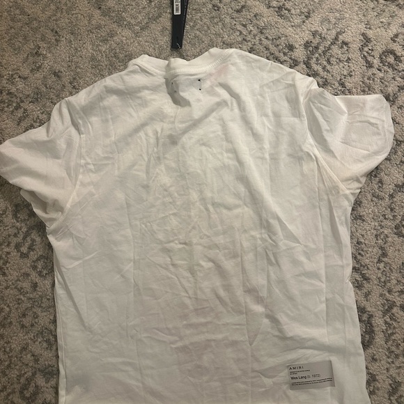 AMIRI
logo-print cotton T-shirt size large white - Picture 9 of 11